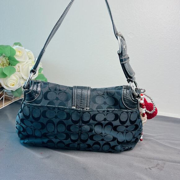 Coach Vintage Soho Signature Jacquard Shoulder Bag F15203 - Picture 6 of 10